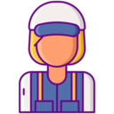cap,professions and jobs,people,female,garbage,jobs,profession,uniform,trash collector